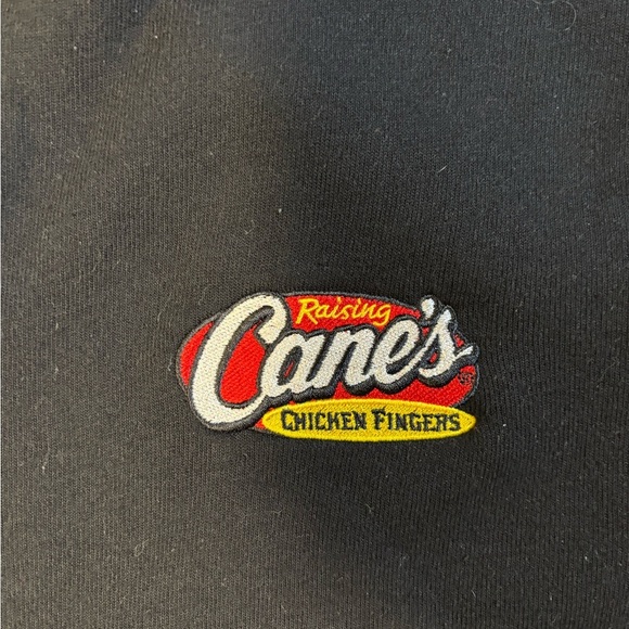 Raising Cane's Black Zip-Up Hoodie size 2XL - Picture 2 of 5